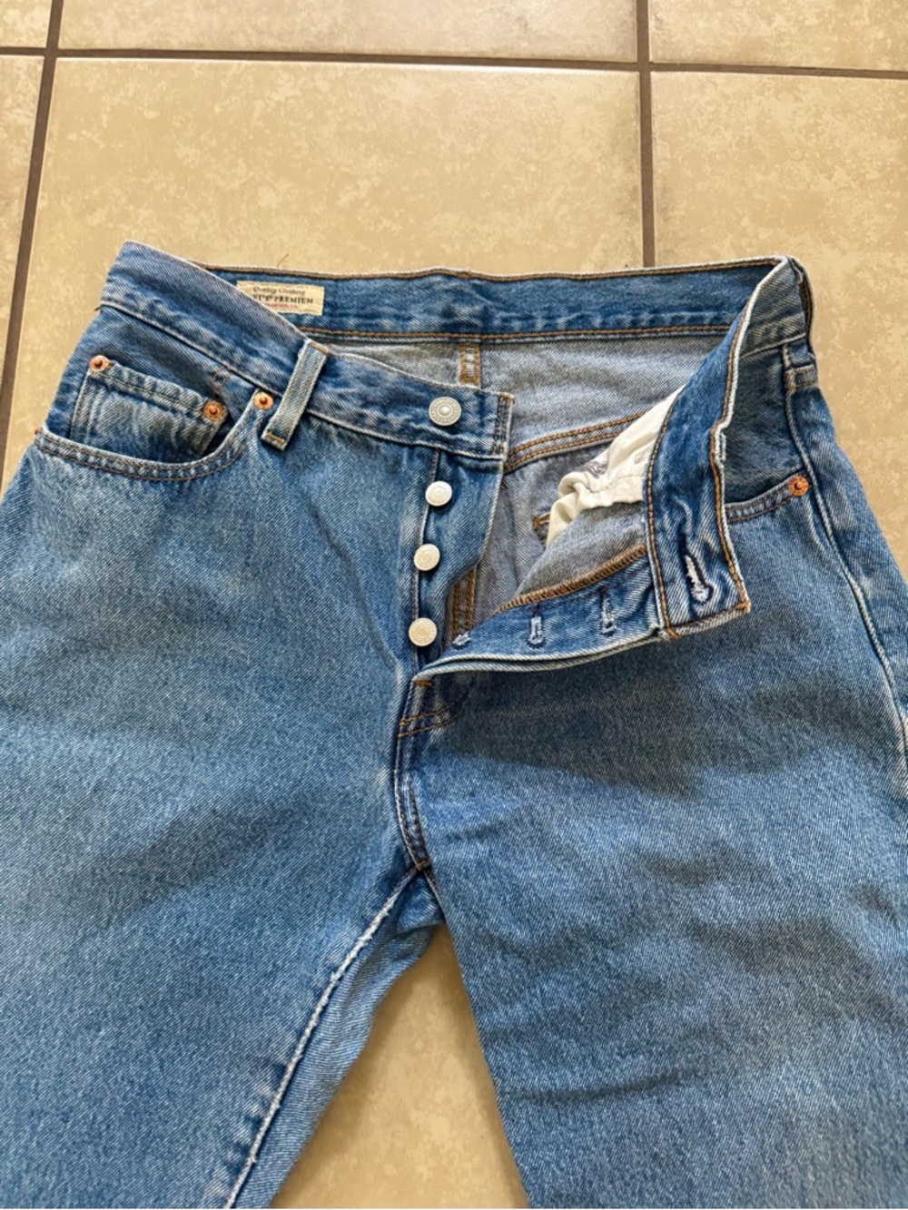 Levi's 501 '90s Ankle Women’s Jeans 25x27 NWOT - Picture 7 of 8